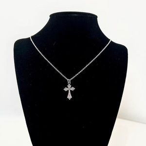 Sterling Silver Cross Necklace